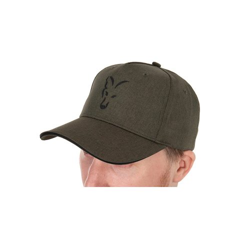 Fox Collection Green Black Baseball Cap - baseball sapka