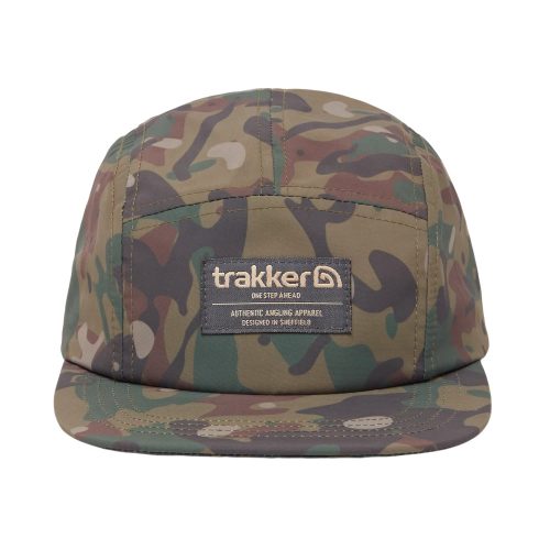 Trakker Techpro Camo 5 Panel Cap - baseball sapka