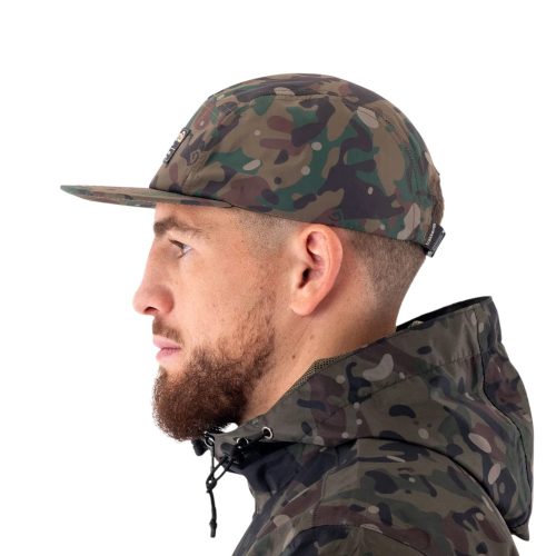 Trakker Techpro Camo 5 Panel Cap - baseball sapka