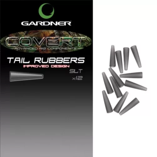 Gardner Covert Tail Rubbers Brown - CarpHunter