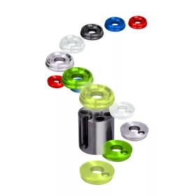 Solar Lock & Load End Caps Green - CarpHunter