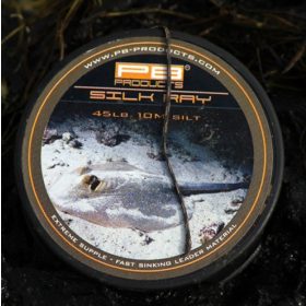   PB Products Silk Ray Silt 45LB 10M- iszapszínű ólomnélküli előkezsinór