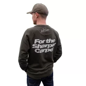 Solar Tackle Sharper Carper Jumper Green M - CarpHunter