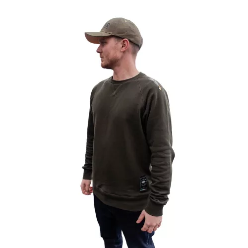 Solar Tackle Sharper Carper Jumper Green M - CarpHunter