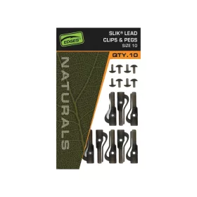 Fox Naturals Lead Clips & pegs Size 10 - CarpHunter