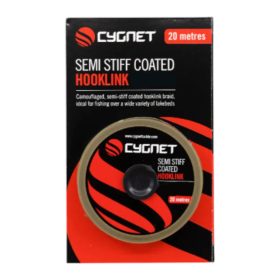   Cygnet Semi Stiff Coated Hooklink 15lb 20m - Félmerev, bevonatos, fonott előkezsinór