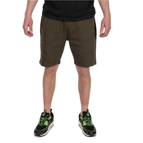 Fox Collection LW Jogger Short Green & Black - Vékony rövidnadrág M méret
