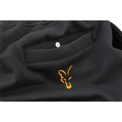 Fox Collection Black Orange Jogger - Fekete Narancs melegítő nadrág
