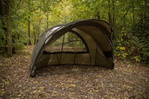 Solar Undercover Green Twin Rib 1-Man Bivvy sátor - CarpHunter