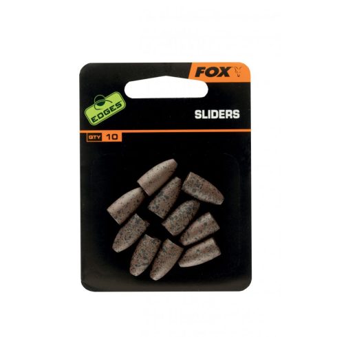 Fox Edges Sliders x 10 - kúpos zsinór süllyesztő