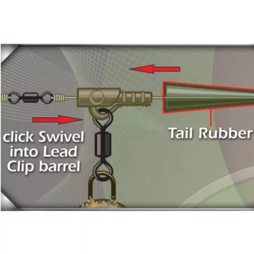 Gardner Target Mini Tail Rubbers Green