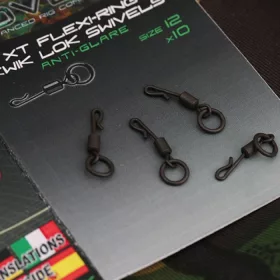 Gardner Covert XT Flexi-Ring Kwik Lok Swivels - CarpHunter
