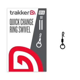 Trakker Quick Change Ring Swivel Size 11 - karikás forgó - CarpHunter