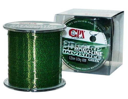 CPX 3D Carp zsinór 600m - 0,28mm - GREEN