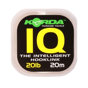 Korda IQ Fluorocarbon Hooklink 20lb 20m    