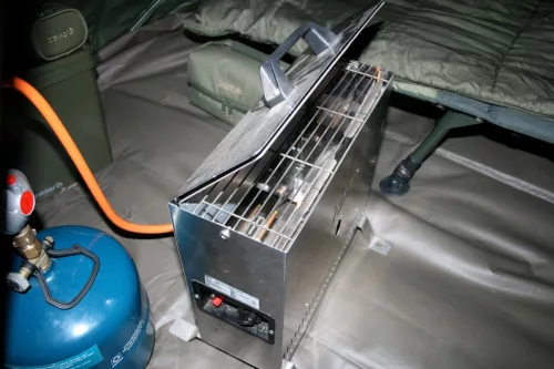 Sátorfűtés HPV 4kW fűtőtest inox - CarpHunter