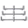 Solar P1 Captive 3 Rod Buzzer Bar Medium - CarpHunter