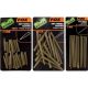 Fox Edges Anti Tangle Sleeves Trans Khaki - gubancgátló kúp mikro