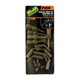   Fox Edges Angled Drop-off Run Ring Kit - trans khaki - Csúszó ólomelhagyó szerelék