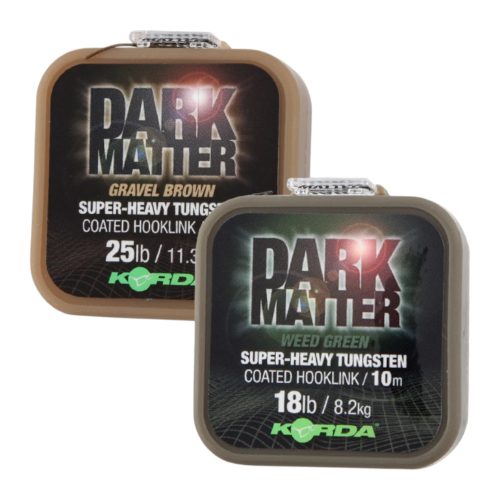 Korda Dark Matter Tungsten Coated Braid Weed Green 18lb 10m
