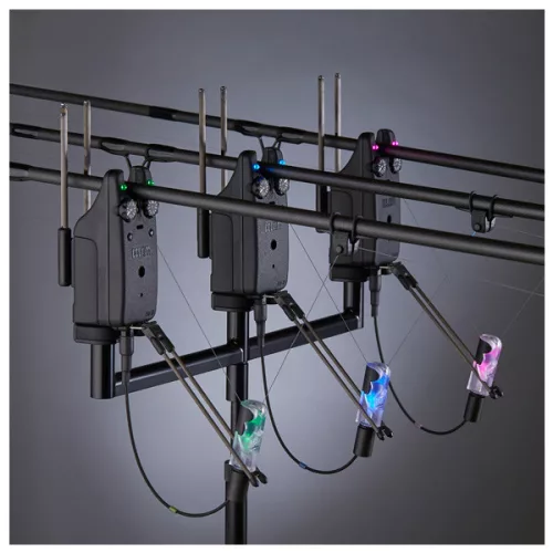Delkim NiteLite Indication Set Illuminated Hanger Swinger Piros - CarpHunter