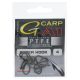 Gamakatsu A1 G-CARP SUPER HOOKS PTFE - Fekete bevonatos horog 2 méret