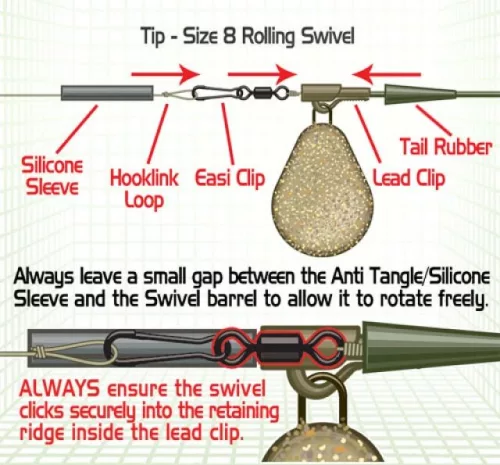 Gardner Mini rig Swivels 12 - CarpHunter