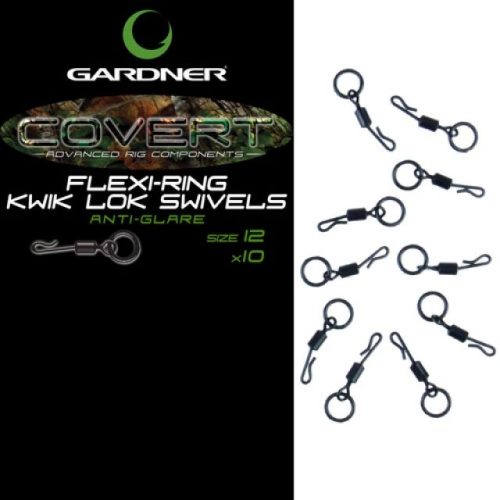 Gardner Covert Flexi-Ring Kwik Lok Swivels 12