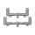Solar P1 Captive 2 Rod Buzzer Bar Back - CarpHunter