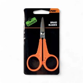Fox Edges Micro Scissors - fonott zsinór vágó olló