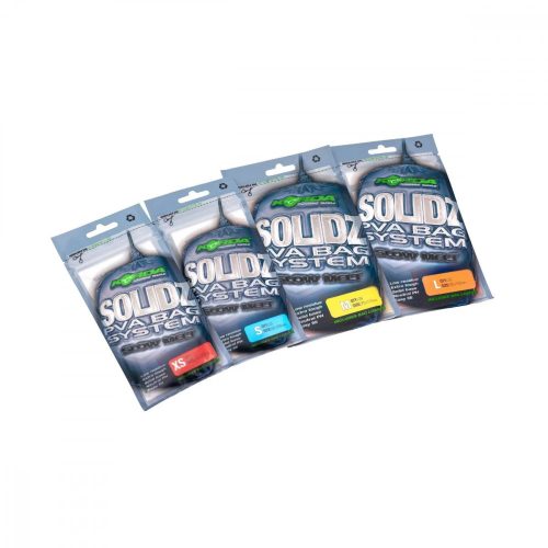 Korda Solidz Slow Melt PVA bags S 55X100mm 25 Bags_ Lassú oldódású PVA zsák