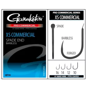 Gamakatsu PRO-C XS COMMERCIAL SPADE A1 PTFE - horog 10 méret - CarpHunter