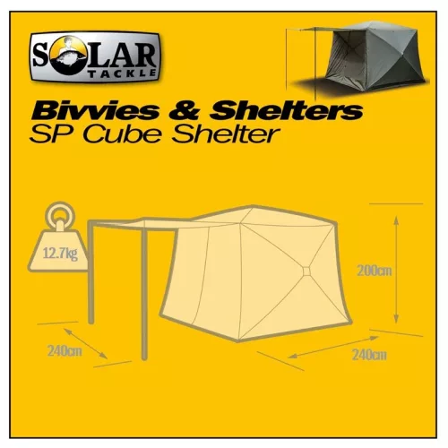 Solar SP Cube MKII Shelter - kocka sátor - CarpHunter