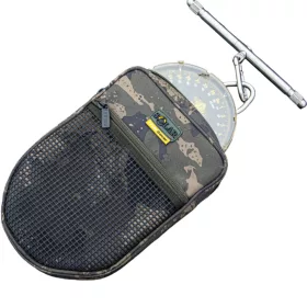 Solar Undercover Scales Pouch - terepmintás mérlegtartó táska - CarpHunter