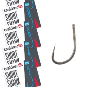   Trakker Short Shank Barbless horog 2 méret - szakáll nélküli horog