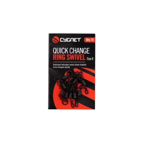 Cygnet Quick Change Ring Swivel Size 8 - karikás gyorskapocs