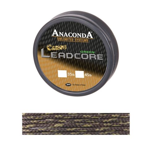 ANACONDA Camou Leadcore 45lb 10m - Camo leadcore zöld