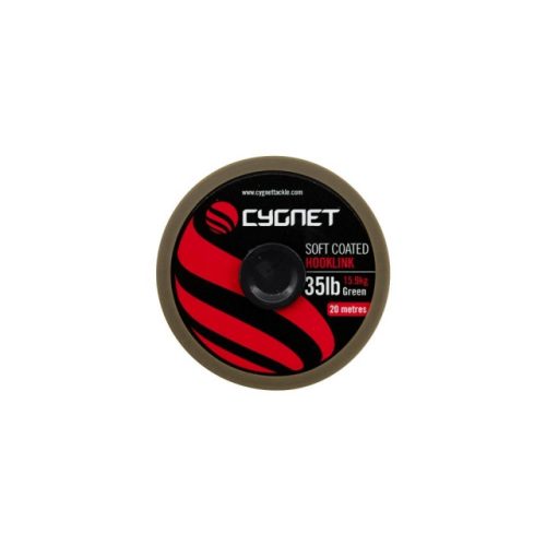 Cygnet Soft Coated Hooklink 35lb 20m - Lágy, bevonatos, fonott előkezsinór