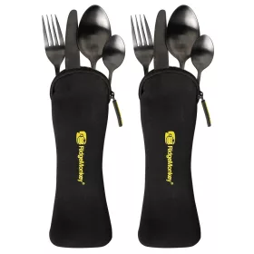 RidgeMonkey DLX Cutlery Set evőeszköz készlet 2 személyes - CarpHunter