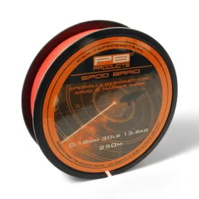 PB Products Spod Braid 0,18mm 250M Fluo Orange - CarpHunter