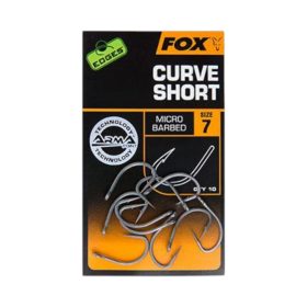 Fox Edges Curve Short - szakállas horog