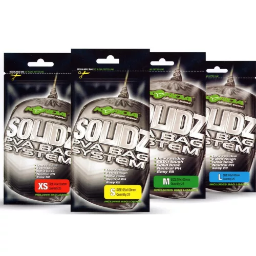 Korda Solidz PVA bags L 85X110mm 20 Bags