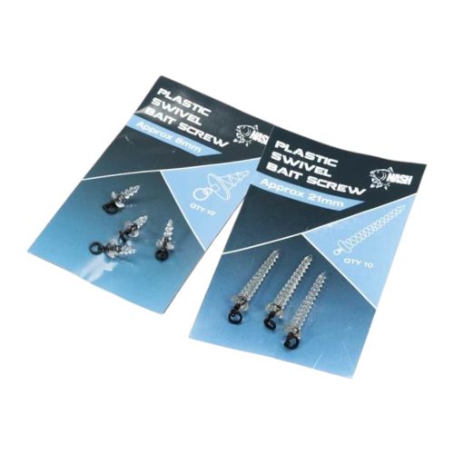 Nash Plastic Swivel Bait Screw 8mm