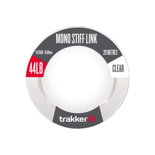 Trakker MONO STIFF LINK (44lb, 19,95kg, 0,6mm, 20m) CLEAR - Merev előke átlátszó