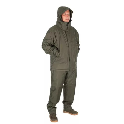 Fox Collection winter suit green L - 2 részes téli ruha prémium Fox International horgásztermék.
