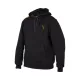 Fox Collection Black/Orange Hoodie XXL - Fekete - Narancs kapucnis pulóver prémium Fox International horgásztermék.