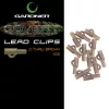 Gardner Covert Lead Clips Brown - CarpHunter