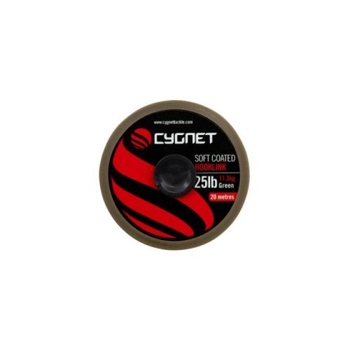 Cygnet Soft Coated Hooklink 25lb 20m - Lágy, bevonatos, fonott előkezsinór