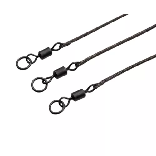 Korda Előkötött Leadcore Leader Ring Swivel (50cm) - Gravel prémium Korda horgásztermék.