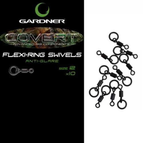 Gardner Covert Flexi-Ring Swivel 8 - CarpHunter